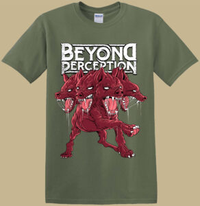 Beyond Perception green tshirt hyena